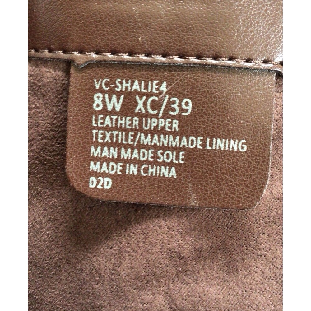 NEW VINCE CAMUTO Shalie4 Over the Knee Ombre Brown Leather Boots (Size 8 W XC) - Picture 10 of 10